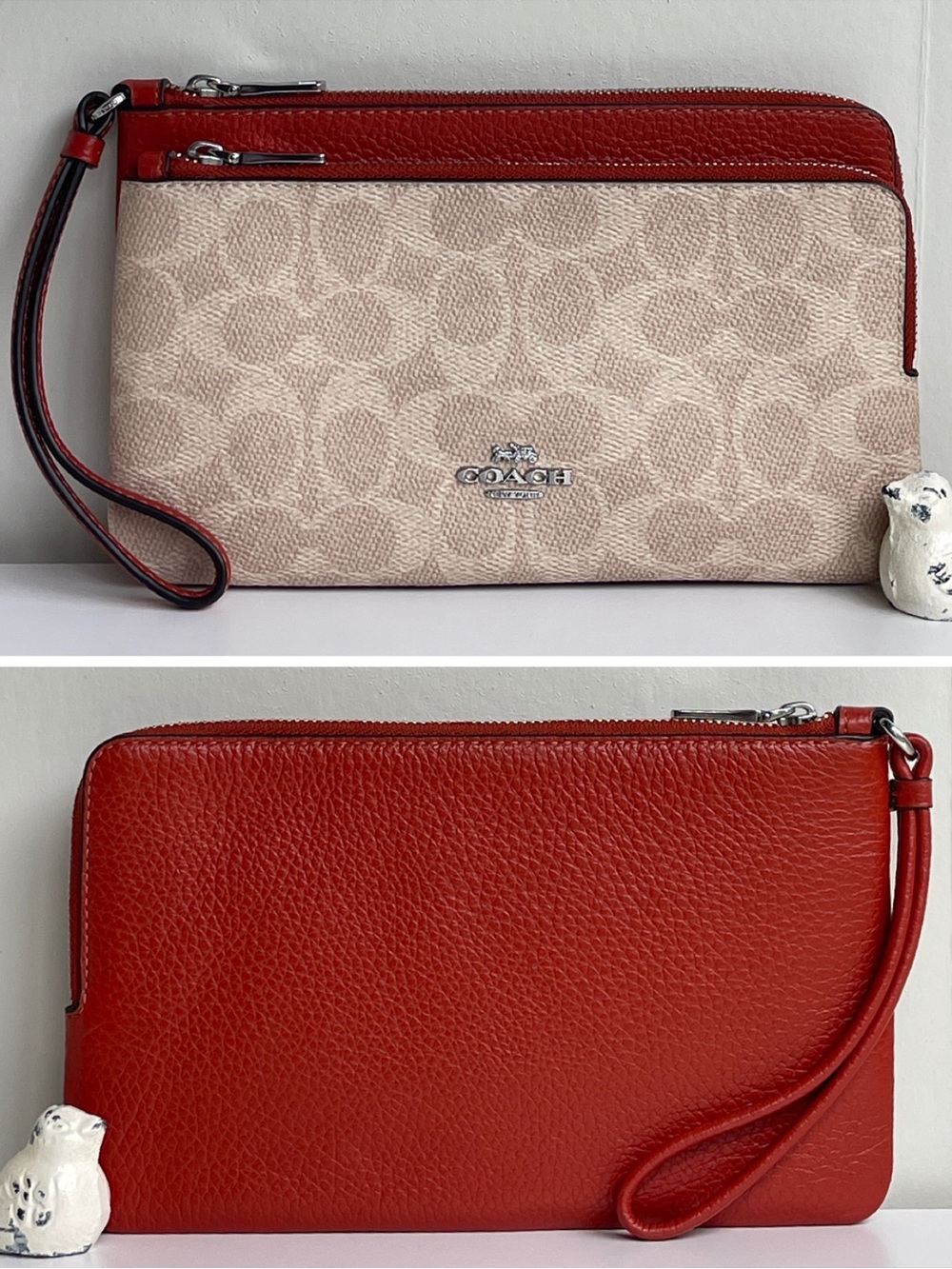 COACH Double Zip Wallet